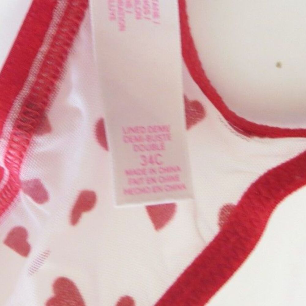 Victoria's Secret Women's Sexy Tee Demi Bra Coquette 34C EUC - Picture 9 of 10